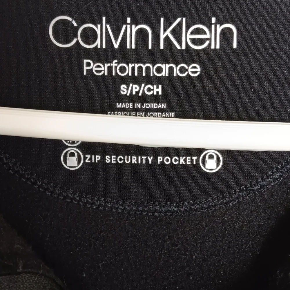 Calvin Klein Performance Black Fleece Zip Up Vest. Size S/P - Picture 3 of 6